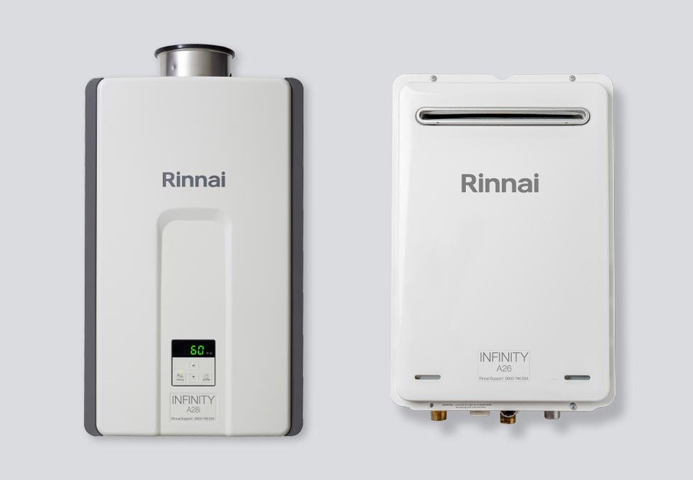 Rinnai Infinity gas system