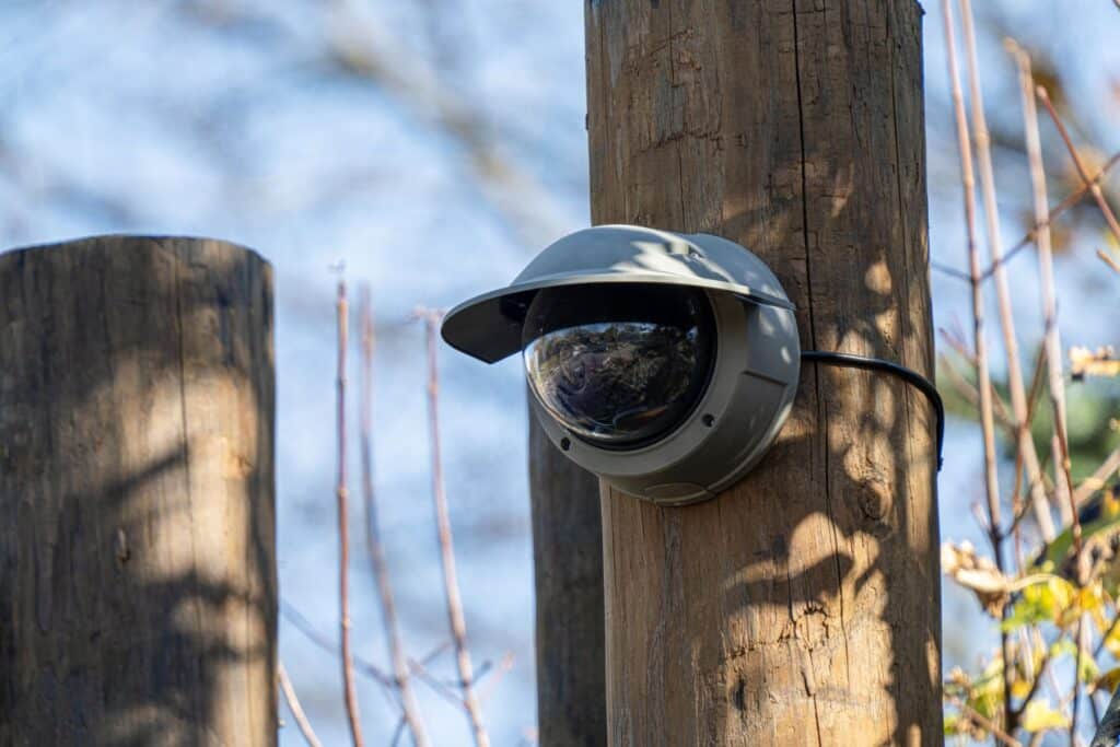 hidden camera on rural property