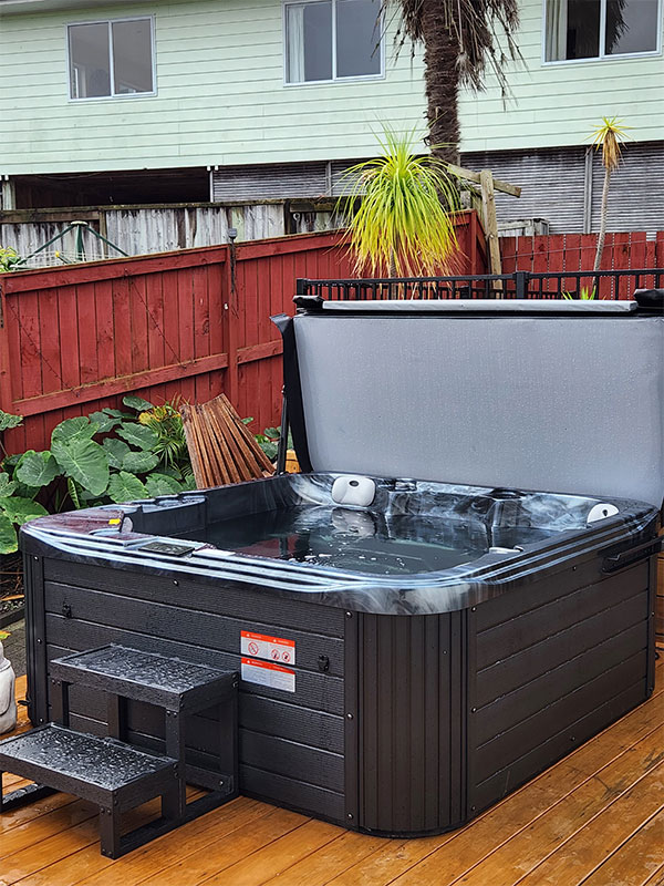 New spa pool in rotorua