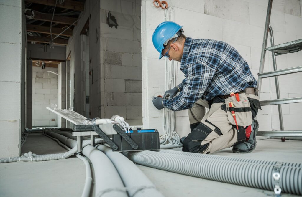 electrician wiring building