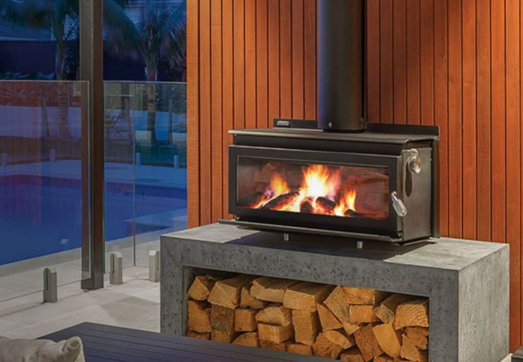 fireplace in Wellington