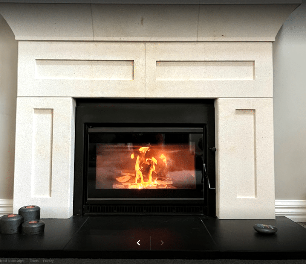 wood burner in Wellington