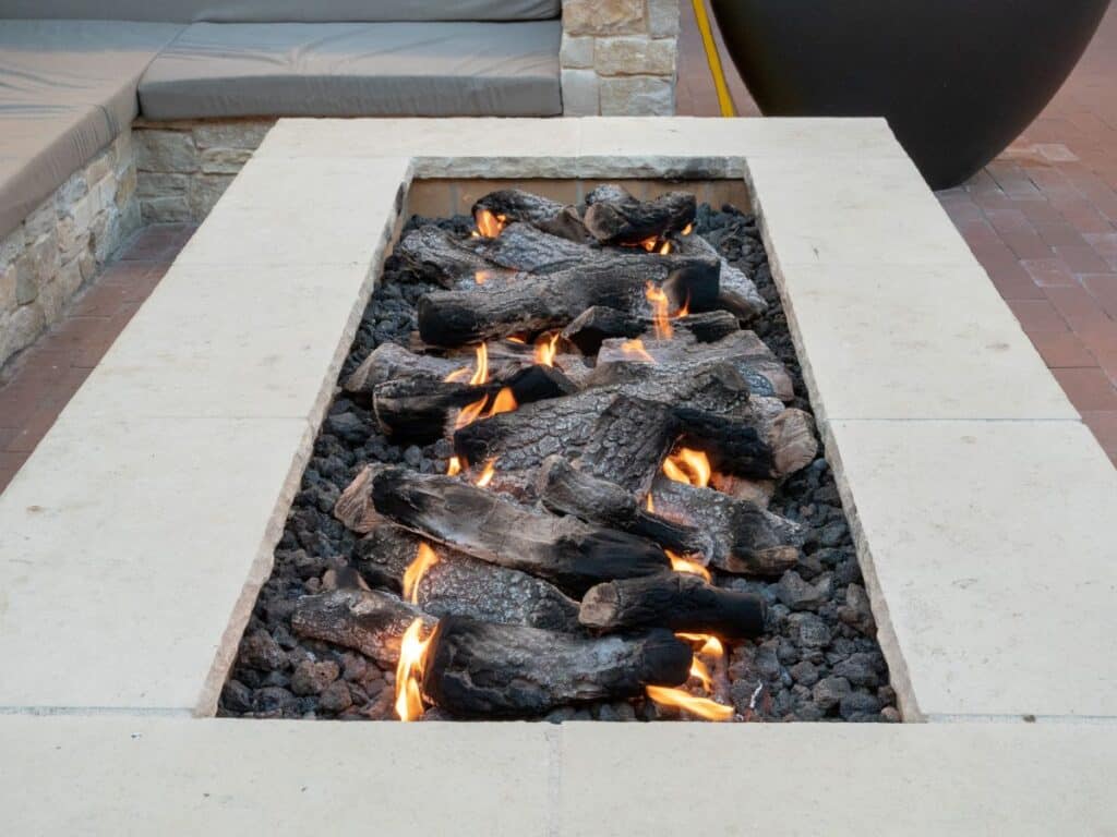 open air firepit